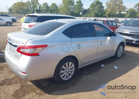 2015 Nissan Sentra Fe+ S/S/Sl/Sr/Sv z USA, uszkodzony, nr VIN 3N1AB7AP1FY250528
